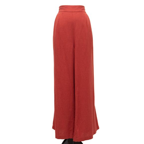 Anne Klein Terracotta Ellie Wide Leg Pull-On Pants Size XL - Picture 1 of 9
